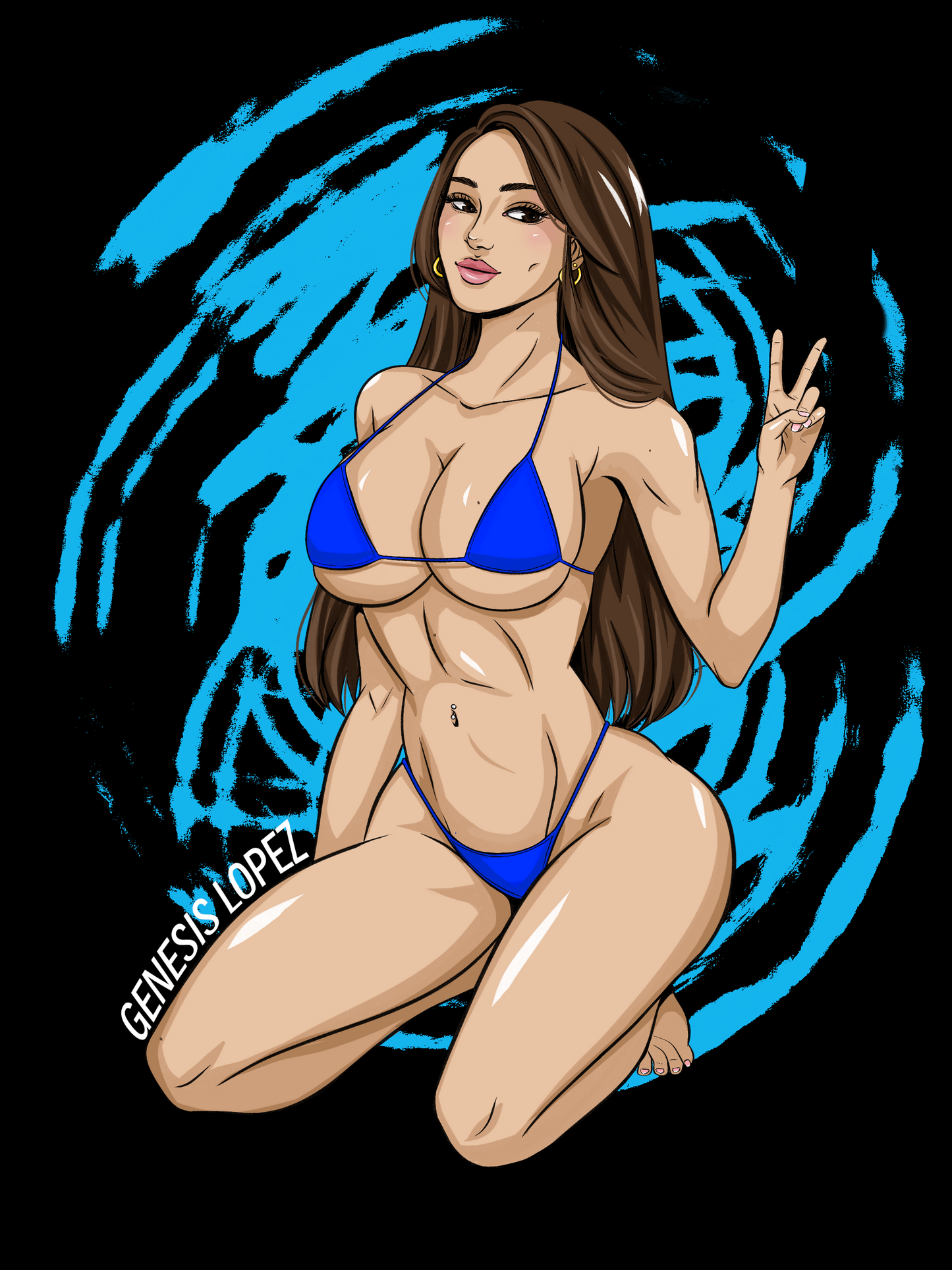 Waifu Poster 11" x 17"